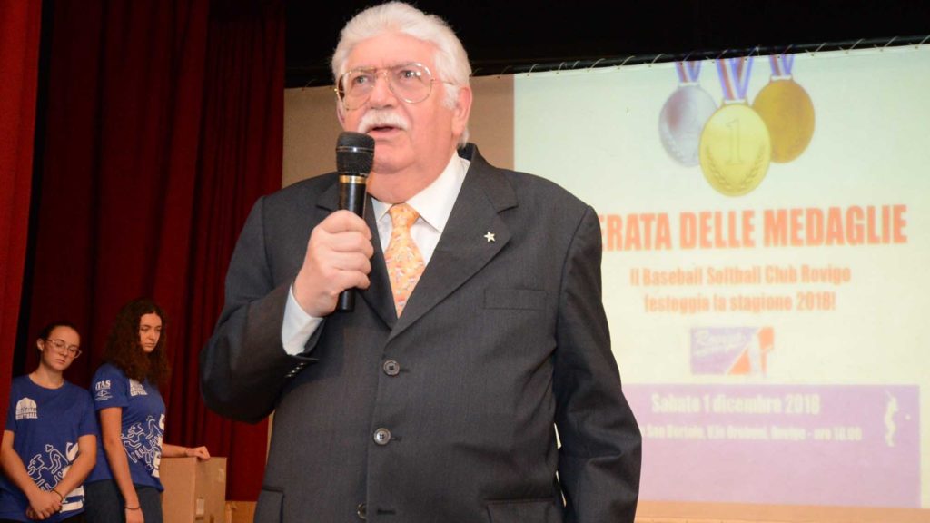 Alessandro Boniolo Presidente ASD Baseball Softball Rovigo